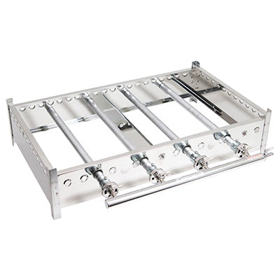 プレス鉄板焼き 卓上セット（大）750×450 鉄板：9mm