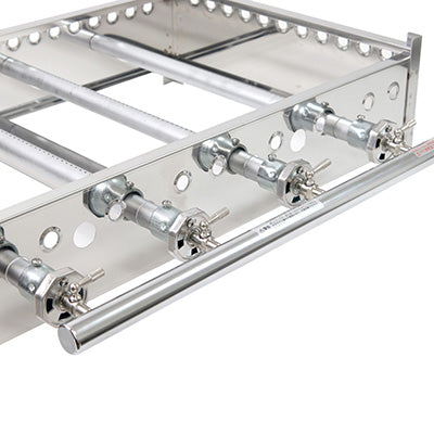 プレス鉄板焼き 卓上セット（大）750×450 鉄板：9mm