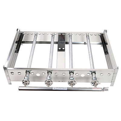 プレス鉄板焼き 卓上セット（大）750×450 鉄板：9mm