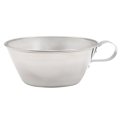 ステンレス製 お好みカップ 広口（Φ12.5cm 400cc）お好み焼き 具材 混ぜる 持ち手付