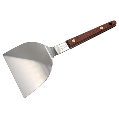 ステンレス製 木柄 起し金 （幅 10.5cm）起金 テコ コテ ヘラ　日本製