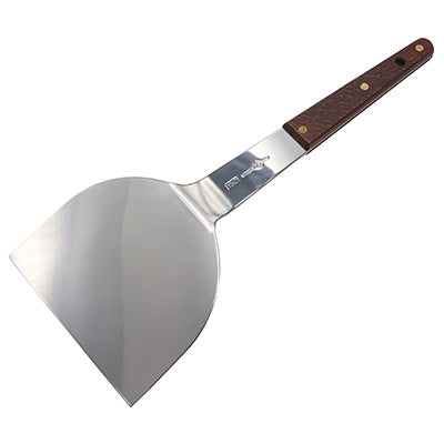 ステンレス製 木柄 起し金 （幅 15cm）起金 テコ コテ ヘラ　日本製