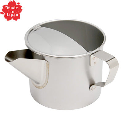 ステンレス製 家庭用 粉つぎ（560cc） お好み焼き たこ焼 鉄板焼き 生地　日本製 No.312