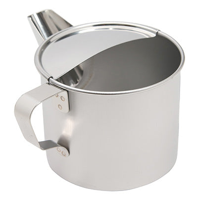 ステンレス製 家庭用 粉つぎ（560cc） お好み焼き たこ焼 鉄板焼き 生地　日本製 No.312