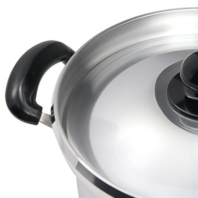 ホクア アルミ製 DX文化鍋 22cm（5.8合）ガスコンロで炊く ふっくら美味しいご飯【ガス専用】