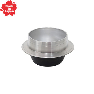 アルミ鋳物 釜 24cm 小釜 かま 羽釜 ご飯釜 炊飯釜　日本製