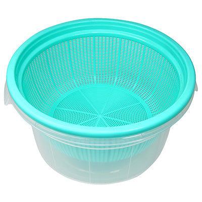 ザルコン（丸）16L　（水切ボール ざる）野菜 重ね置き ザル コンテナ　日本製