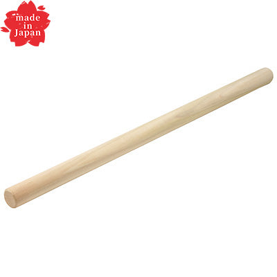 木製 麺棒 60cm（めん棒）朴 麺 生地 伸ばす　日本製