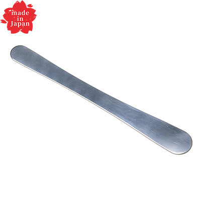 ステンレス製 あんべら（中細 全長 20.7cm）　小 餡 包む 和菓子 餃子　日本製
