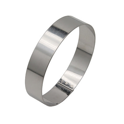 ステンレス製 目玉リング 持ち手無 成形 調理リング 目玉焼き Φ7