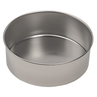 ステンレス製 デコ缶共底 浅型 デコレーション型 丸型