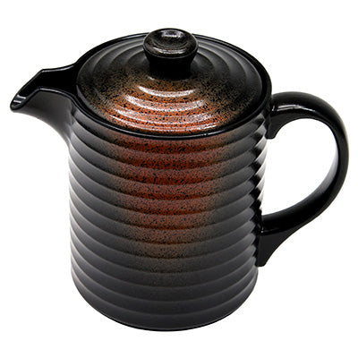 陶器風 耐熱やすらぎ 汁次　中（焼締） 樹脂製 食器洗浄機対応