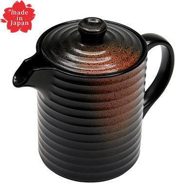 陶器風 耐熱やすらぎ 汁次　中（焼締） 樹脂製 食器洗浄機対応