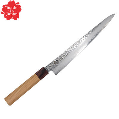堺孝行 33層槌目ダマスカス 和筋引 24cm（和式シリーズ）　日本製