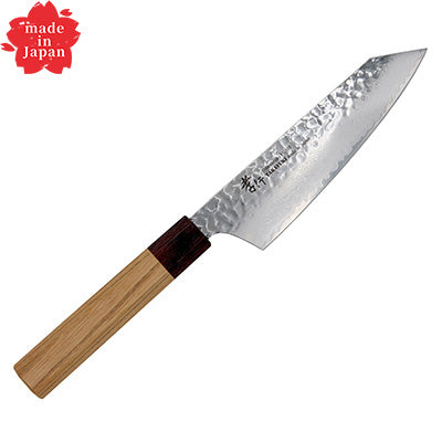 堺孝行 33層槌目ダマスカス 剣型三徳 16cm（和式シリーズ）　日本製