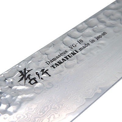 堺孝行　33層ダマスカス槌目　剣型三徳　160mm tackey_haya5066