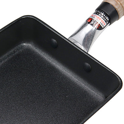 アルミ製 センレンキャストFAN  玉子焼き 軽量 アルミキャスト(鋳造) 【ガス専用】　日本製