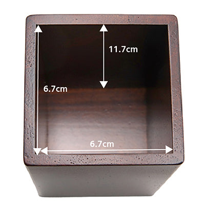 SC木製カトラリースタンド ブラウン サイズ