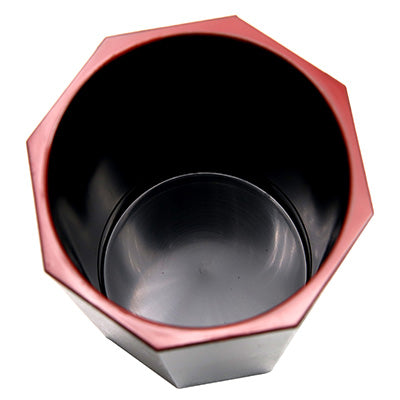 八角木目箸立 黒天朱