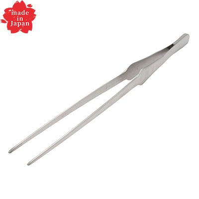 ステンレス製 プリグレース ピンセットトング　大 27cm　 先細 取り分け  1個～　日本製