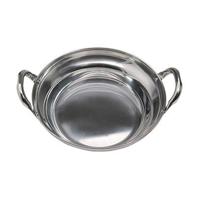 ステンレス製  桃 寄せ鍋 18cm １人用 鍋料理 卓上鍋