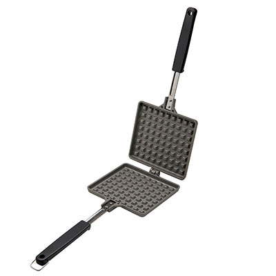 スナック ワッフルメーカー （焼面 縦11.8cm×横13.2cm）フッ素樹脂加工 お手入れ簡単 【ガス・IH】　日本製
