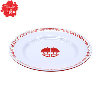 メラミン製 中華平皿 8インチ Φ20cm 1枚～ 中華食器 食洗器対応　日本製