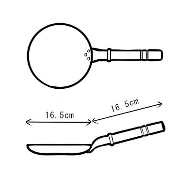 アルミ製 親子鍋 横手 軽量 ガス火 16.5cm 1個～　日本製