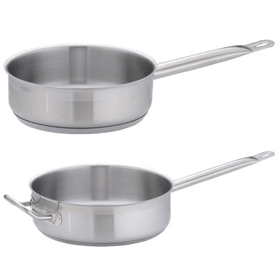 三層構造 片手浅型鍋(フタ別売) TKGプロ シリーズ【IH対応】16cm～ 電磁調理器対応 業務用 鍋