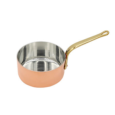 銅 プチパン（少量ずつソースを温めたり 盛り付け用としても最適）日本製 10cm