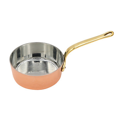 銅 プチパン（少量ずつソースを温めたり 盛り付け用としても最適）日本製 12cm