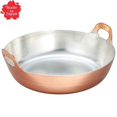 銅製 揚鍋 25cm～ 【ガス専用】　日本製