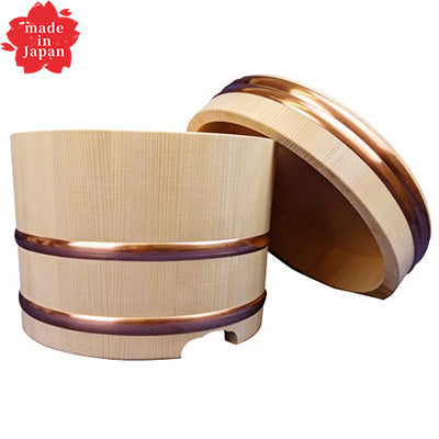 江戸びつ 蓋セット おひつ ちらし寿司（Φ15cm 1.5合用～） 　日本製