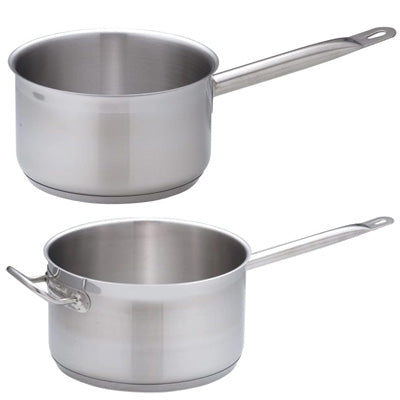 三層構造 片手深型鍋(フタ別売) TKGプロ シリーズ【IH対応】16cm～ 電磁調理器対応 業務用 鍋