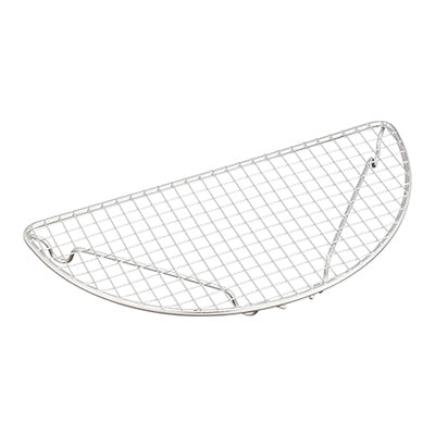 ステンレス製 半月 とんかつアミ 小（17.5cm×8.5cm） 1枚～