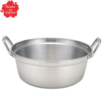 アルミ製 IH対応 料理鍋（プロマイスター）30cm～ 熱伝導率 保温性 取っ手付 両手鍋 業務用　日本製