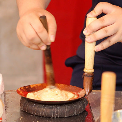 銅製 木柄 カルメラ焼 Φ10.3cm【ガス専用】Kan お菓子 駄菓子　日本製