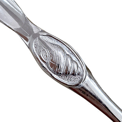 ステンレス製 バイ 貝フォーク 11.7cm（カニスプーン カニフォーク 蟹