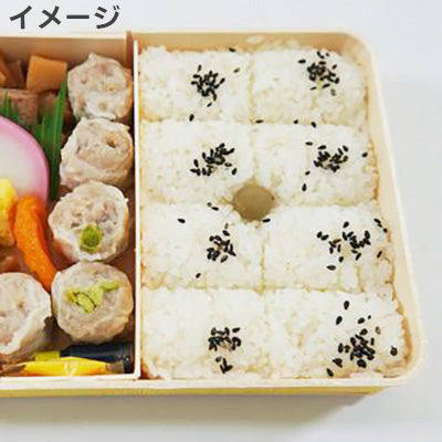 幕ノ内 押し型 6ケどり