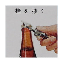 画像をギャラリービューアに読み込む, ニューシズラー プルトップオープナー 1個～  栓抜き 気泡 密閉　日本製_栓を抜く
