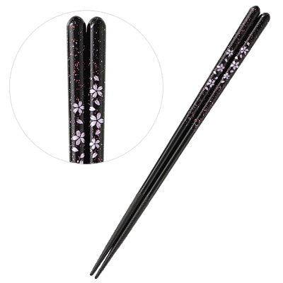 天然木 桜のかがやき箸 20.5cm～ 滑り止め加工 食洗器対応 日本製