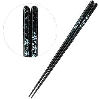 天然木 桜のかがやき箸 20.5cm～ 滑り止め加工 食洗器対応 日本製