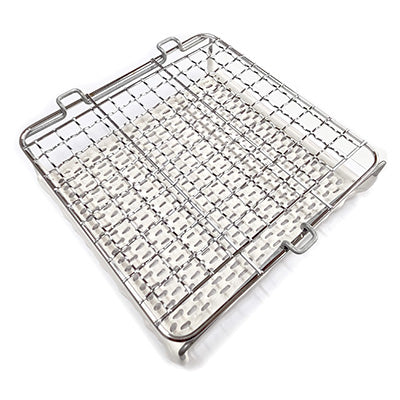 卓上セラミック焼網 角型（手無）17cm×17cm×H3.5cm　  クリンプ目（Φ1.4×12㎜目）