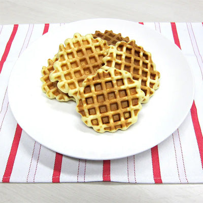 スナック ワッフルメーカー （焼面 縦11.8cm×横13.2cm）フッ素樹脂加工 お手入れ簡単 【ガス・IH】　日本製