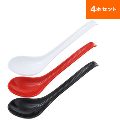 メラミン製 ロングレンゲ 4本セット 食洗器対応 タカラ TAKARA