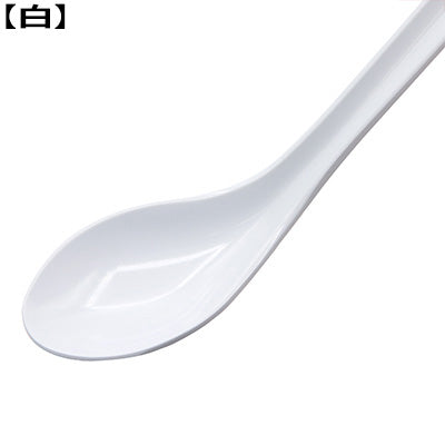 メラミン製 ロングレンゲ 10本セット 食洗器対応 タカラ TAKARA_白