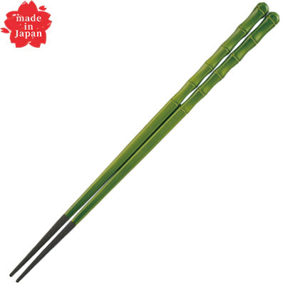 PBT樹脂 (新) 竹型バイオマス箸 23cm （若竹わかたけ） 食洗器対応 日本製