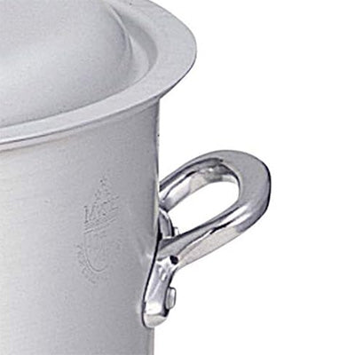 アルミ 寸胴(フタ付) マイスター シリーズ【ガス専用】　日本製