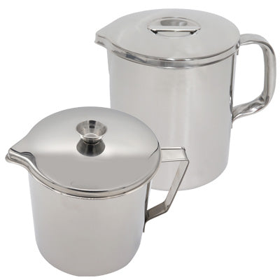 18-8ステンレス製  オイルポット 揚げカスと油を分けて油を再利用（2L Φ14cm～5L Φ18cm）