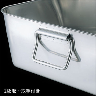 18-8 ステンレス製 角バット　日本製